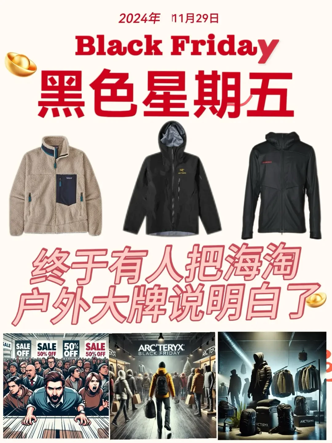 黑五冲锋衣海淘攻略：时间节点、网站推荐与避坑技巧详解